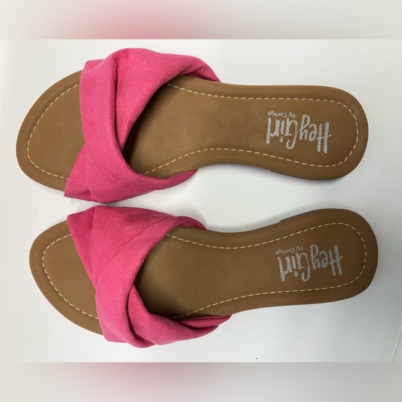 Hey Girl by Corky’s Lemonade Sandal Pink Women’s Slip On Sandals, 7, Pink, NWT - Picture 4 of 4